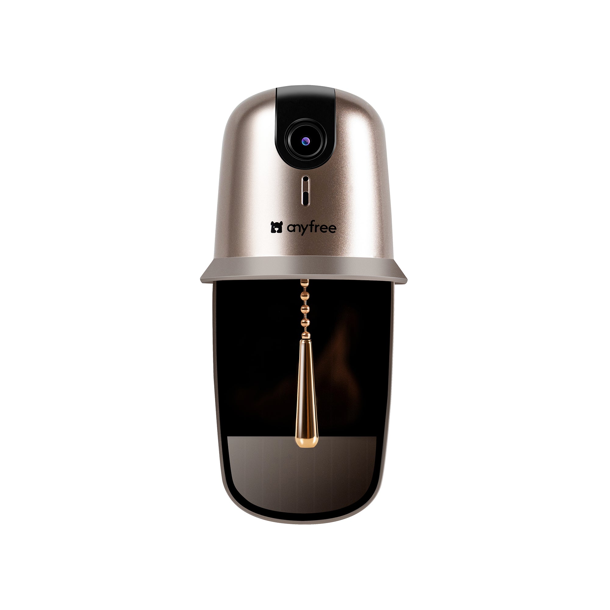 anyfree hello doorbell is solar-powered